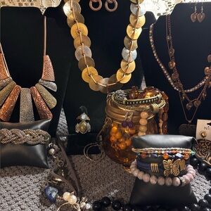 Boho Gold and Silver jewelry collection